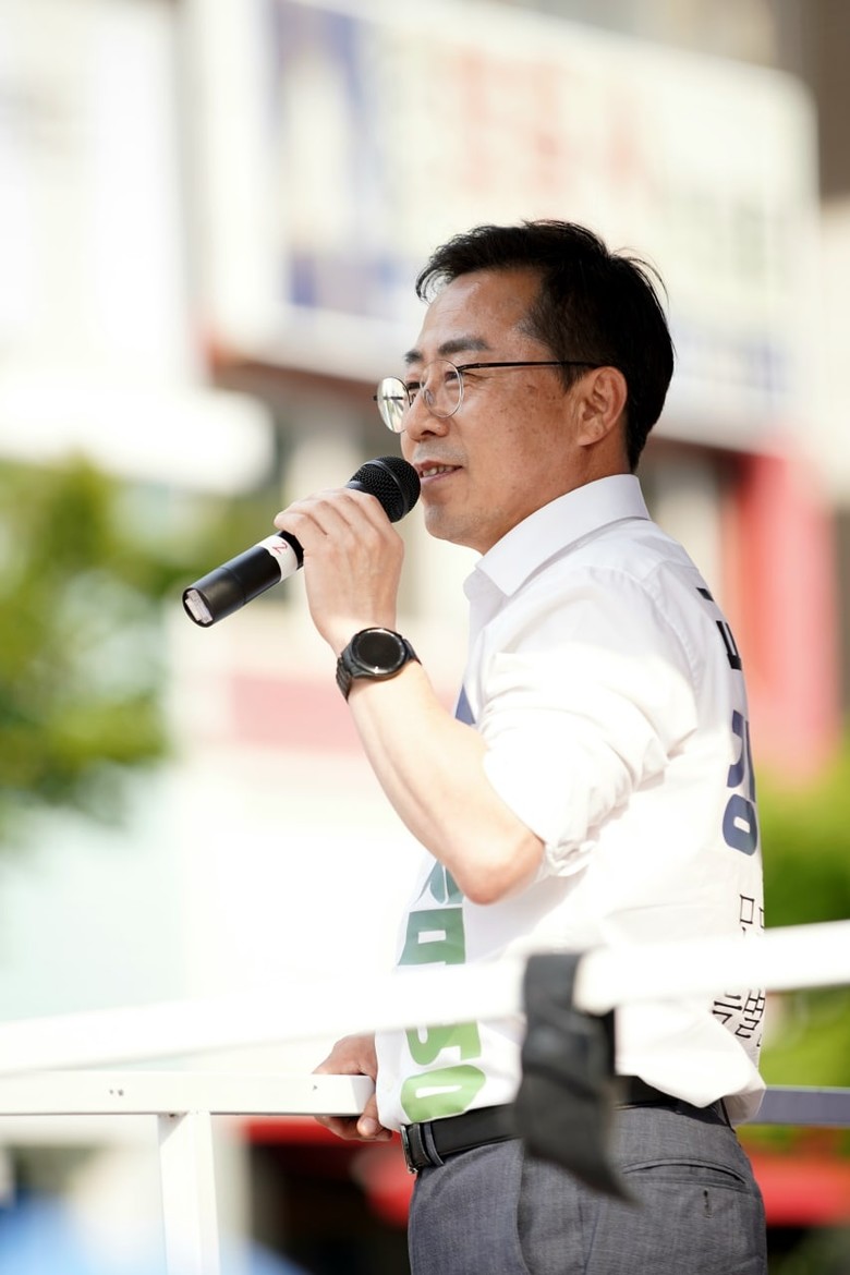 ‘강삼영’ 강원도교육감 후보 진보 가운데 1위...보수후보 급추격