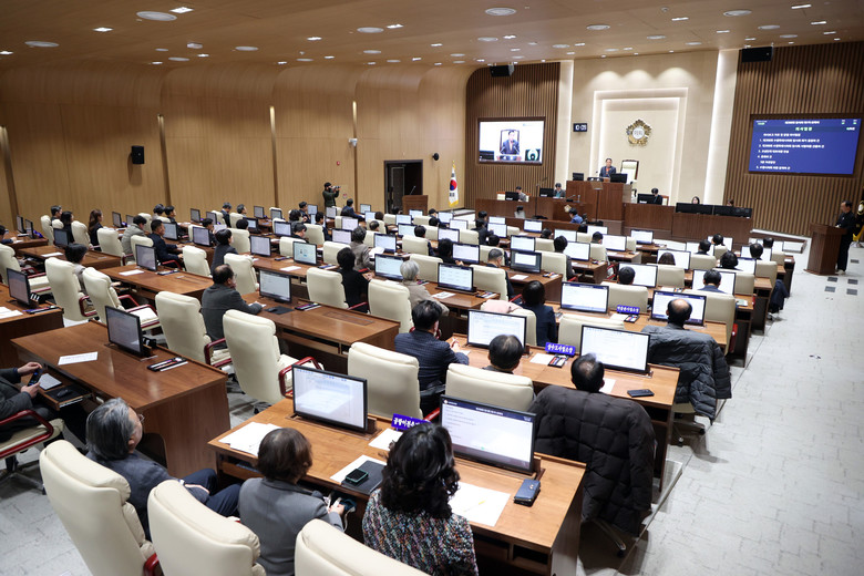 수원특례시의회, 제398회 임시회 개...