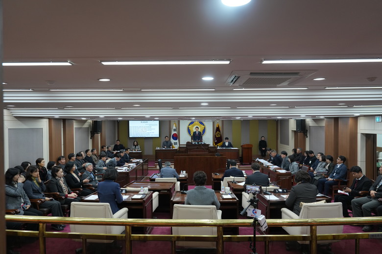 포천시의회, 제190회 임시회 폐회